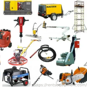 Equipment Rent Shop in Dubai